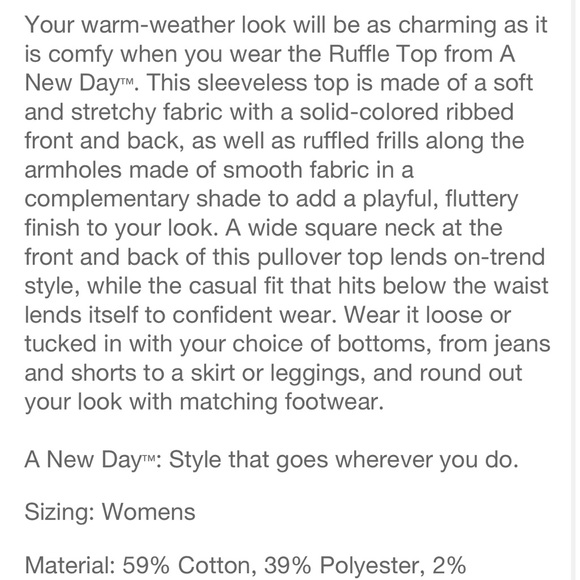 Women’s Ruffle Top - Picture 5 of 5